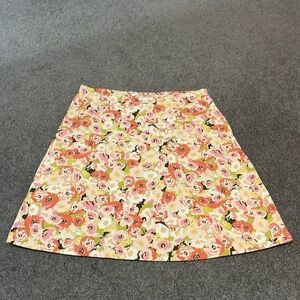 J. Jill Floral Skirt